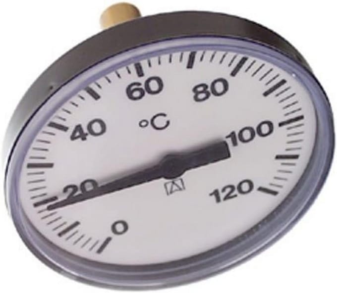 Wijzerthermometer 63 mm voor Sanitair en Tuin