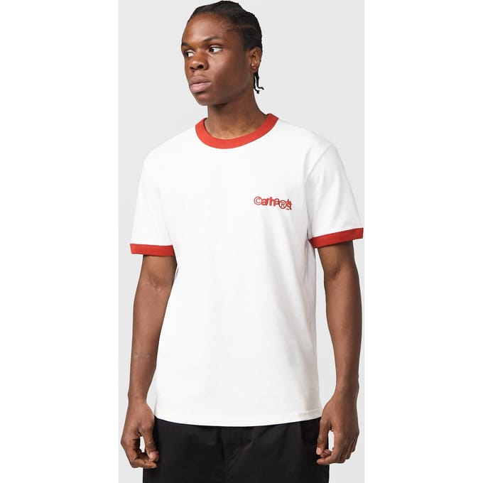 Carhartt WIP Ip Ringer T-Shirt wit