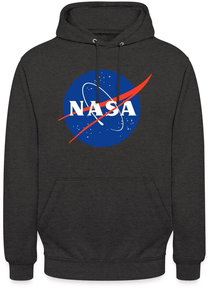 NASA klassiek logo Hoodie Unisex