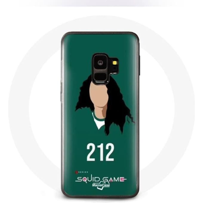 Coque pour Samsung Galaxy S9 Squid Game Han Mi Nyeo Numéro 212