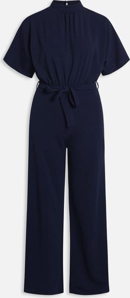 SISTERS POINT GIRL-JU Dames Jumpsuit - Navy - Maat L