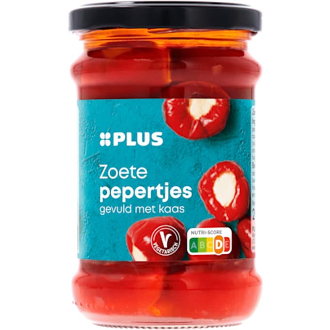 Zoete pepertjes gevuld met kaas