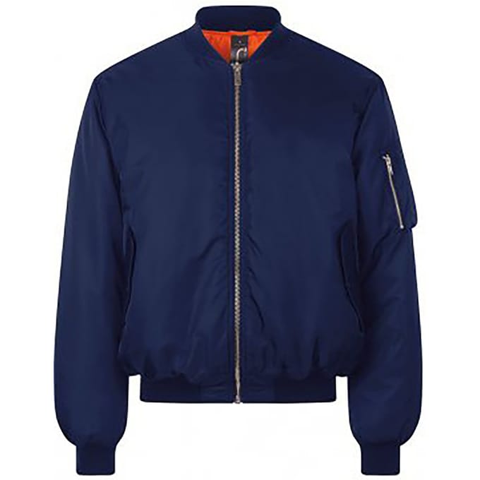SOLS Unisex Remington Authentiek Bommenwerperjasje (Franse marine)