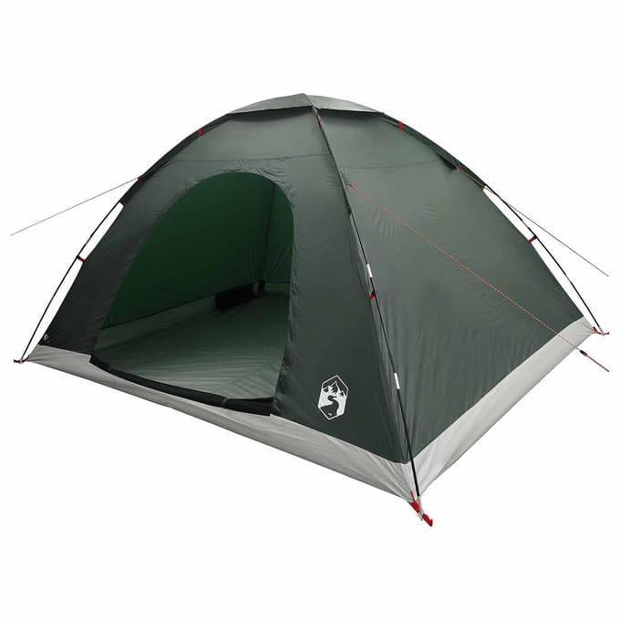 vidaXL - Kamperen - tent - 6-persoons - Leger - Groen