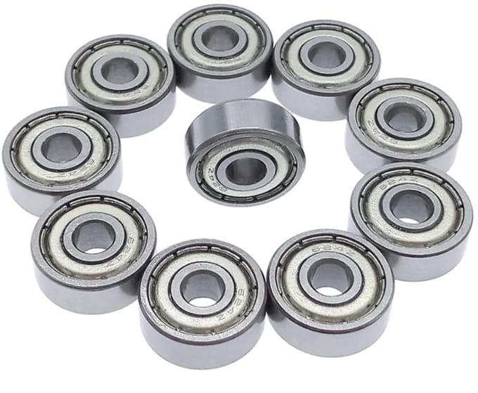 Dubbele Metalen Afschermingen Diepgroef Kogellagers 4x13x5mm