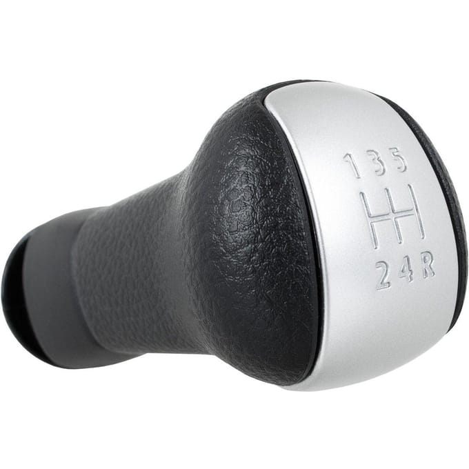 MODECAR - Versnellingspookknop - Zwart en Zilver - Nissan Juke 2010+