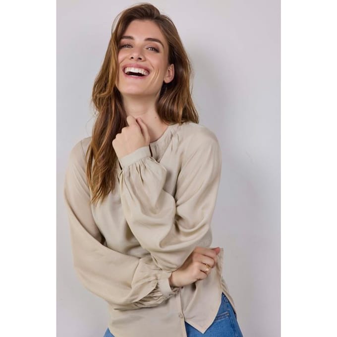 DIDI Blouse Sky Feather Grey Taglia: 40 | Maglie a manica lunga Outlet | Donna | Grigio