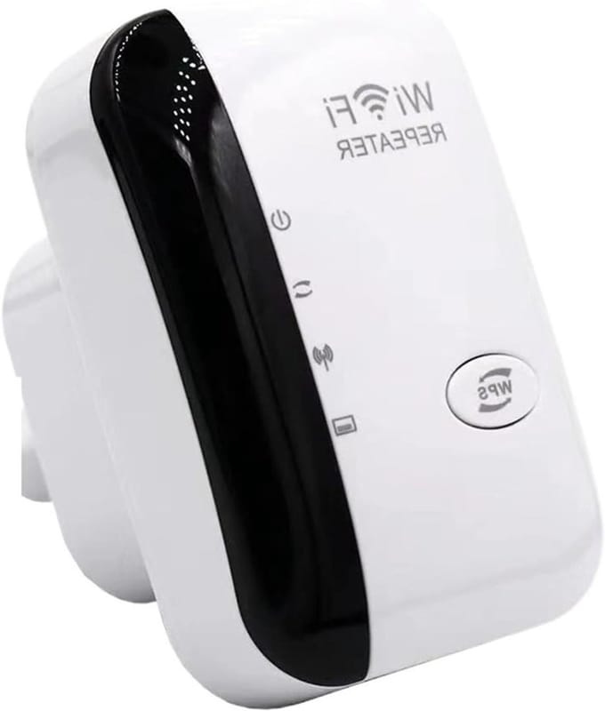 Wifi Versterker - Netwerk Extender - Betere Dekking - 300 Mbps Snelheid - 280 m2 Bereik - Wit