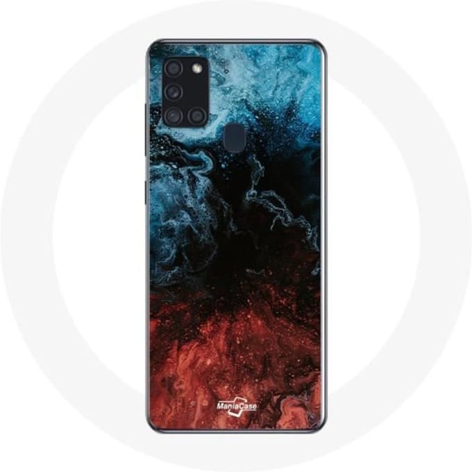 Samsung Galaxy A21S achtergrondontwerperhoesje