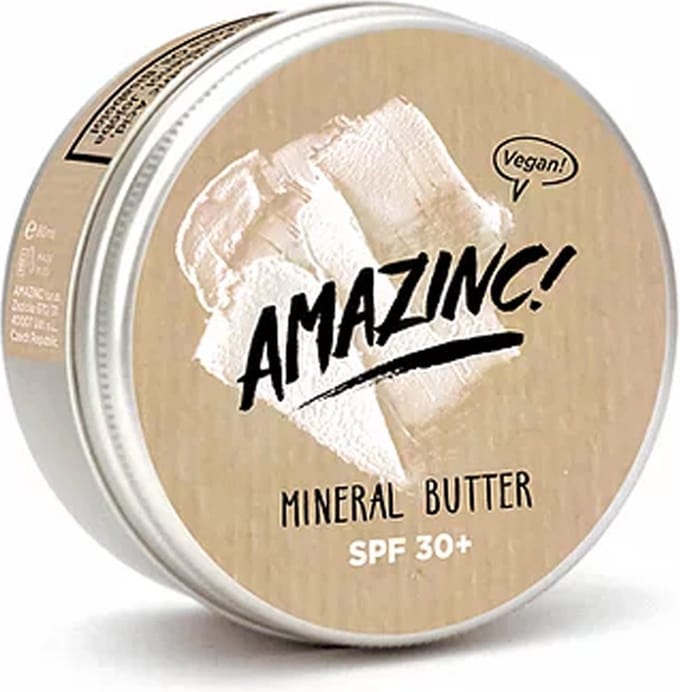 Mineral butter - 70gr - SPF 30 - reef safe - plasticvrij - natuurlijk