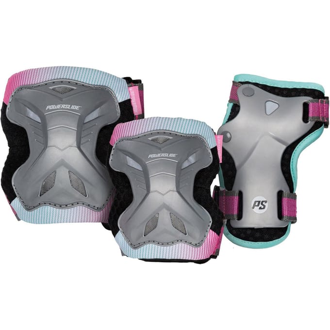 Vrouwen skateboardbeschermset Powerslide Pro (x3)