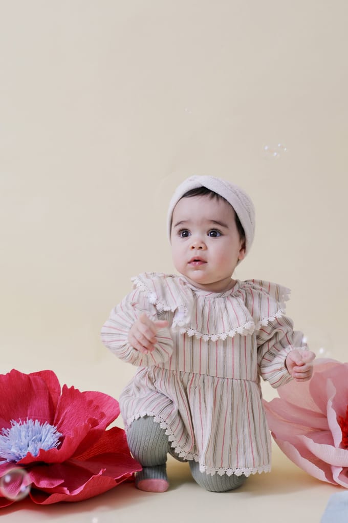 Louise Misha Rompers India Multicolor Stripes Taglia: 3M | Body per Neonato Outlet | kids