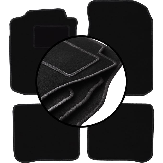 Complete set veloursmatten voor: Toyota Corolla E11 hatchback (1997-2001)
