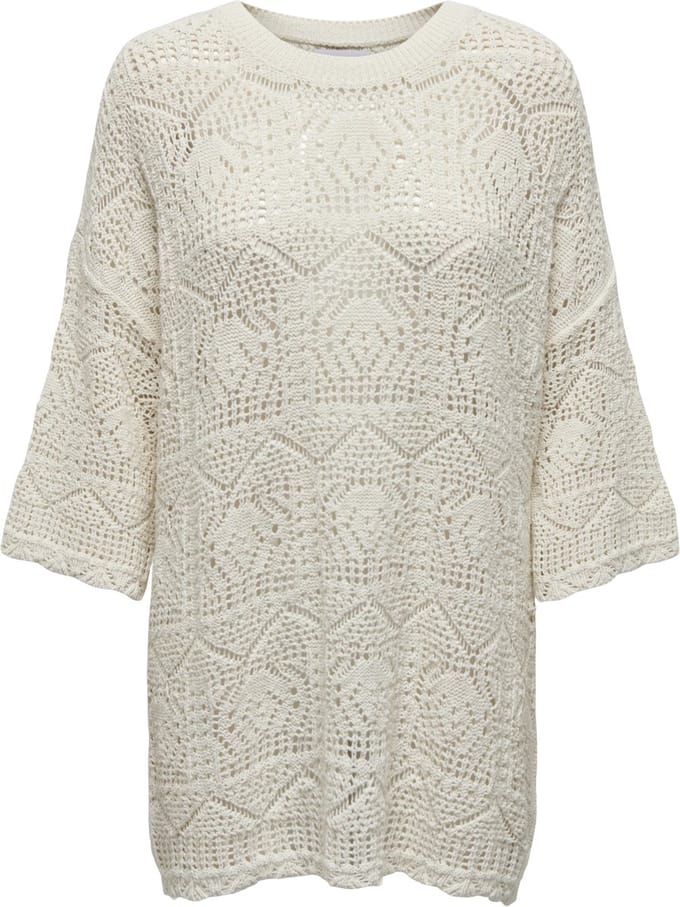 ONLY - ONLBEACHIE LIFE 3/4 LOOSE ONECK KNT - Dames - Gebreide truien