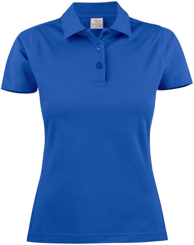 Printer Surf lady polo pique Blue XS