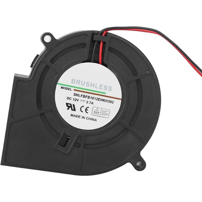 Draagbare BBQ Ventilator Luchtblazer voor Barbecue Picknick Kamperen Vuur Houtskoolstarter wit