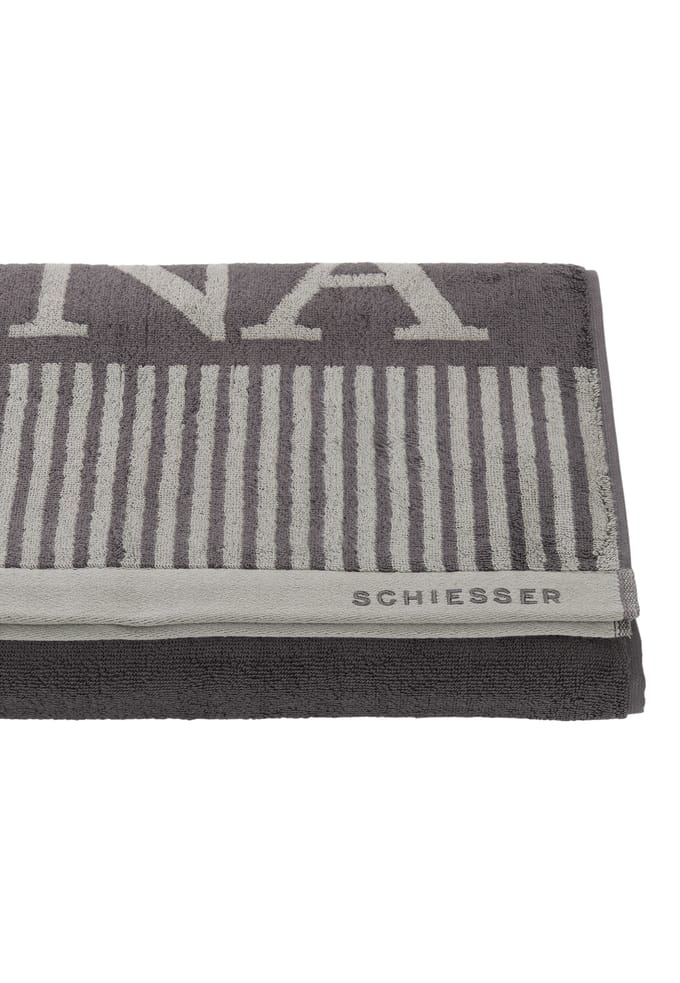 Saunahanddoek 75x200 antraciet - SCHIESSER Home 75*200