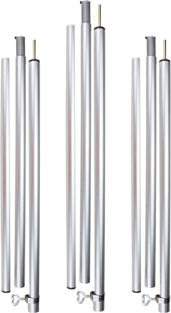 Campking Luifel Stokkenset Aluminium 22mm - Luifelstokken -