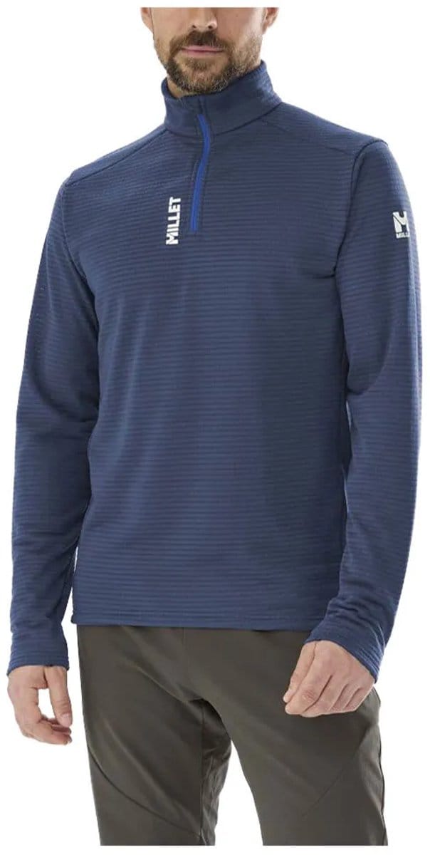 Millet Intense Fleece Met Halve Rits Blauw XS Man