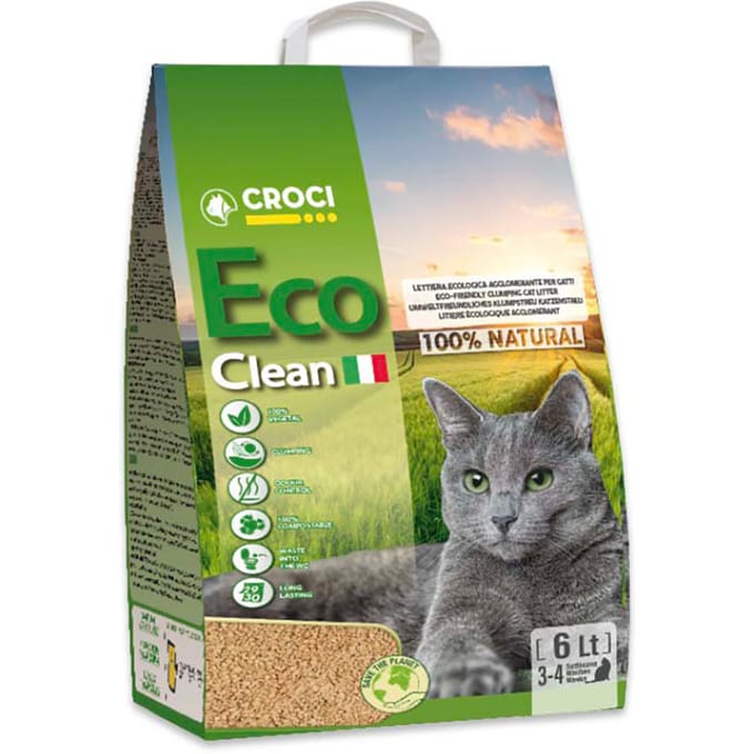6L Croci Eco Clean Kattenbakvulling