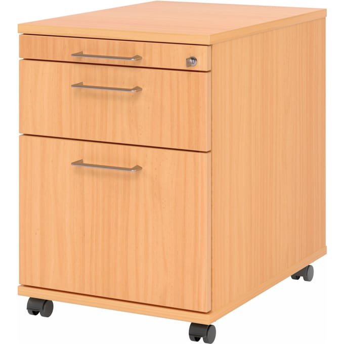 SIGNA AC20 BS - Rolcontainer Beuken Metalen beugelhandgreep