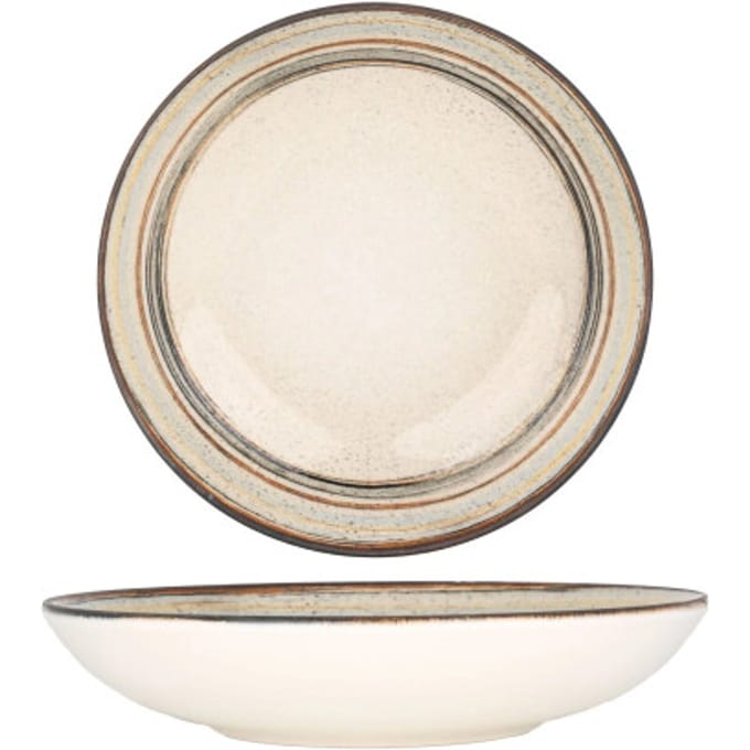 Bonna Diepbord - Cortado - Porselein - 23 cm (1000cc) - set van 6