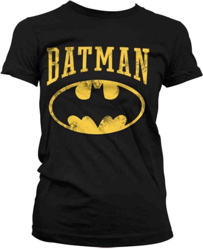 DC Comics Batman Dames Tshirt -L- Vintage Zwart