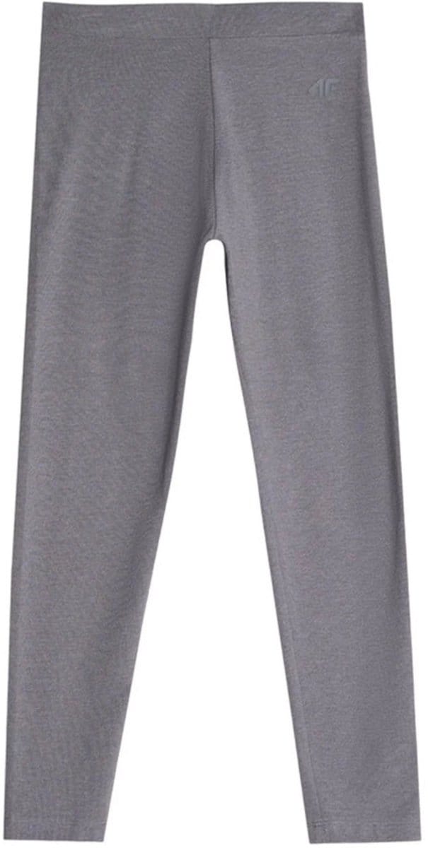 4F Meisjeslegging Grijs High-Waist Comfort Maat 158