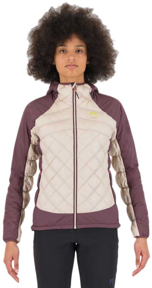 Karpos Lastei Active Plus Jas Beige,Paars S Vrouw