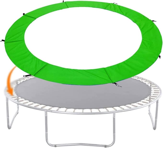 Trampoline Veiligheidsmat - Randkussen - Veilig Spelen - Waterdicht - 13FT - Groen