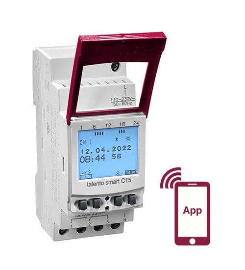 Grasslin Talento Smart - C15 - Digitale schakelklok voor paneelbouw - 43.03.0001.1