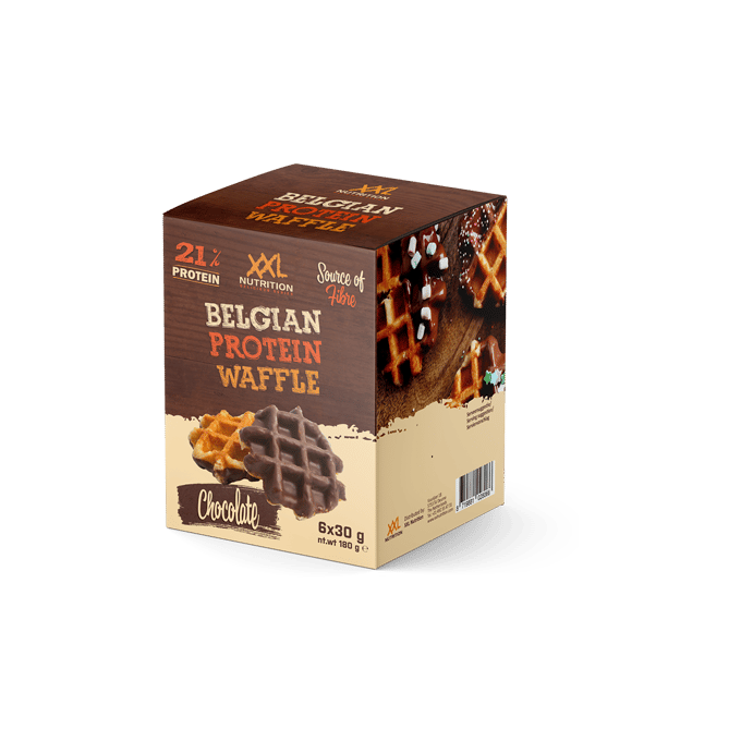 XXL Nutrition Belgian Protein Waffle Chocolade 6 Pack