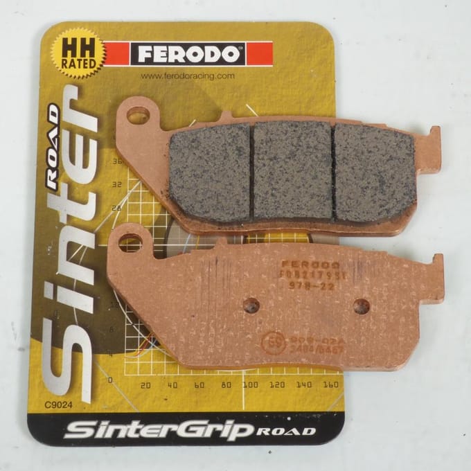 Plaquette de frein Ferodo pour Moto Harley Davidson 883 XL 2009 à 2013 LE2 / AV Neuf