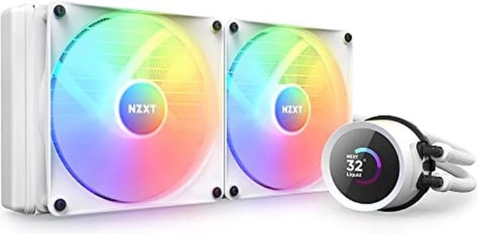 NZXT Kraken 280 White RGB - CPU waterkoeling - Max 32 dBA