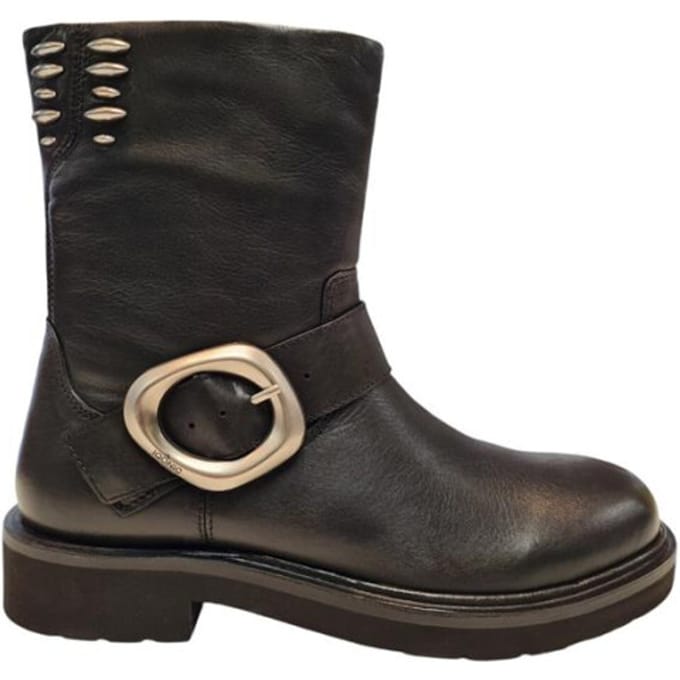 Iqonic Bona Black Dames Laarzen - Zwart - 37