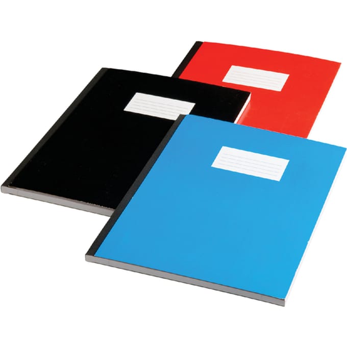 Schrift Qbasic met harde kaft A5 160blz lijn assorti