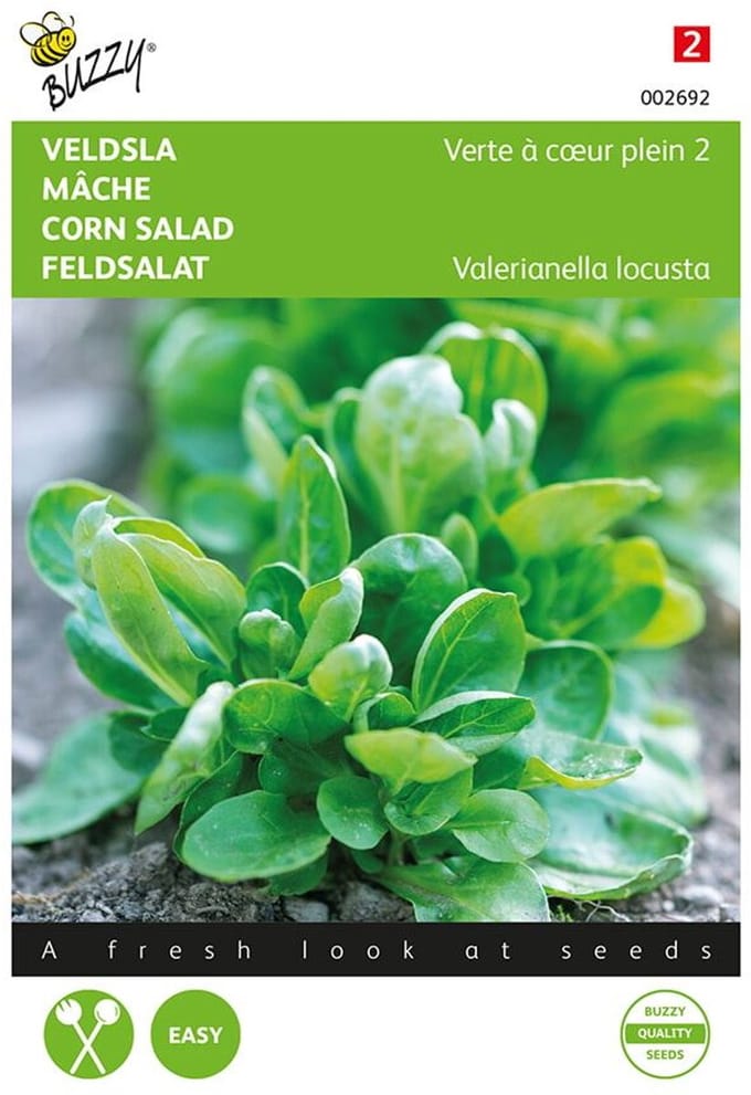 Veldsla Groene Volhart 2 ca. 5 gram
