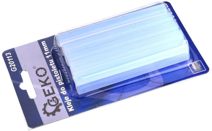 GEKO Transparante lijmsticks - hot melt - 7 mm - 100 mm - set van 10 stuks