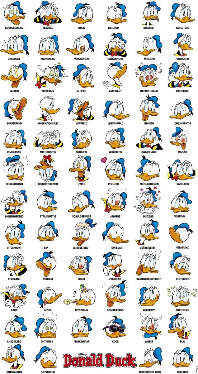 Donald Duck Poster - Buien