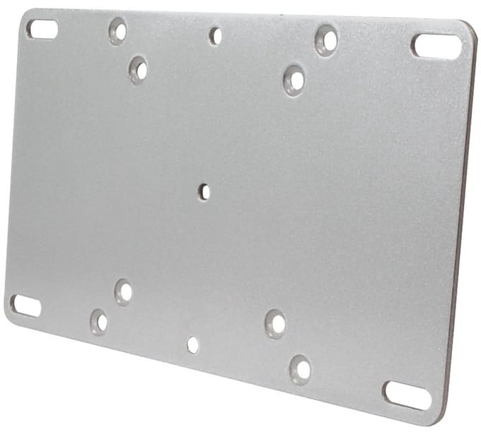 VESA-adapter VESA 75 en VESA 100 (beugel) naar VESA 200/100 (scherm) / grijs