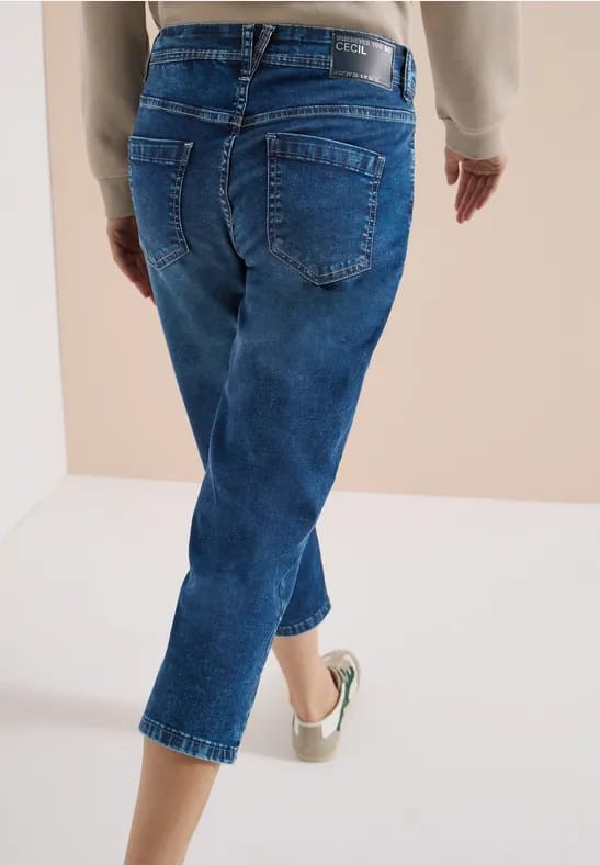 3/4 Slim Leg jeans in casual fit