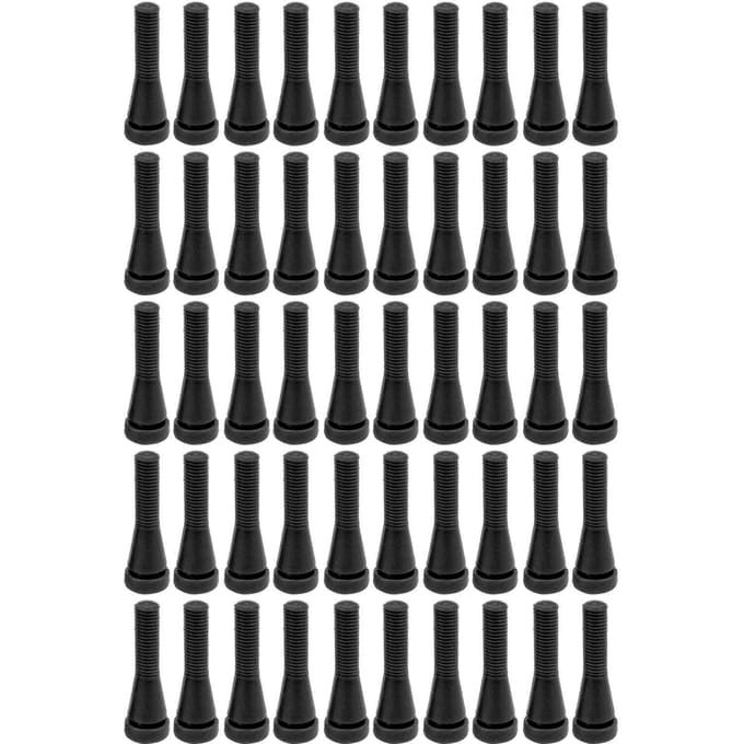 50 Pièces Doigts de Plumeuse Volaille Caoutchouc Bâton Épilation Plumeuse pour Poulet Canard Noir noir