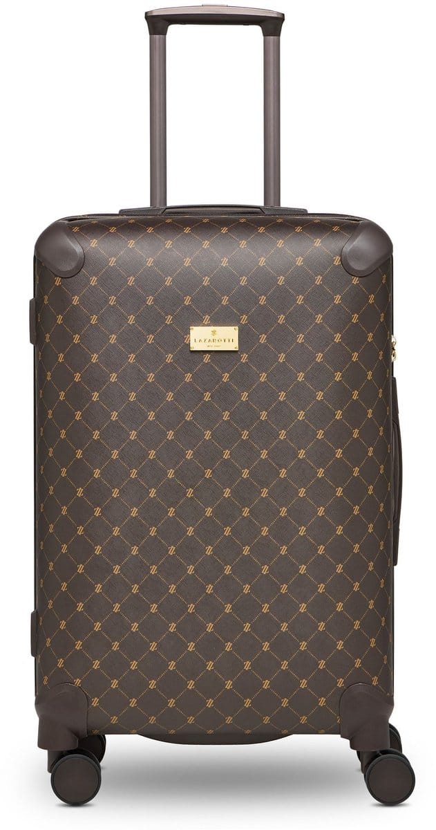 Lazarotti trolley Palermo Trolley Dark Brown 1 donkerbruin 66cm
