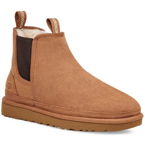 UGG® Neumel Chelsea for Men in Brown, Size 7, Suede/Polyester/Wool