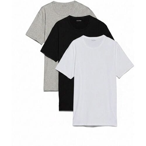 Calvin Klein heren 3P O-hals shirts multi