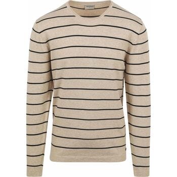 No Excess Pullover Crewneck Stripe Cream Talla: XXL | Jerséis Outlet | Hombre | Blanco