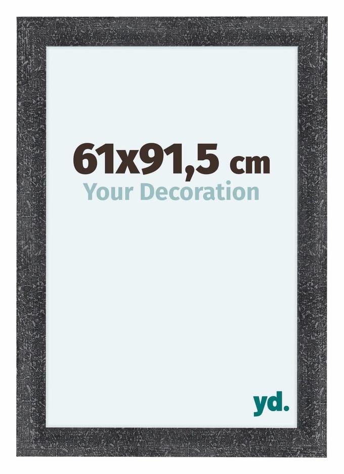 Your Decoration - Fotolijst 61x91,5 cm - MDF - Grijs Geveegd - Como