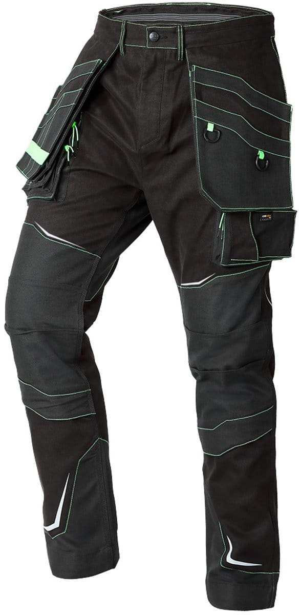 NEO Premium PRO - Werkbroek - Zwart - Maat L - Canvas