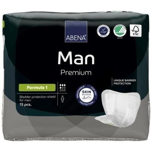 ABENA Abri-Man Formula 1 - 24 pakken van 15 stuks