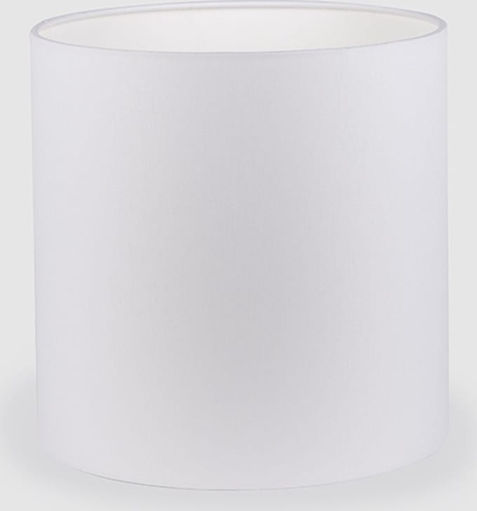 Uniqq Lampenkap stoffen wit Ø 25 cm – 25 cm hoog
